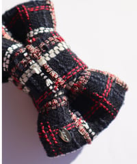 black× red white check(banana clip)