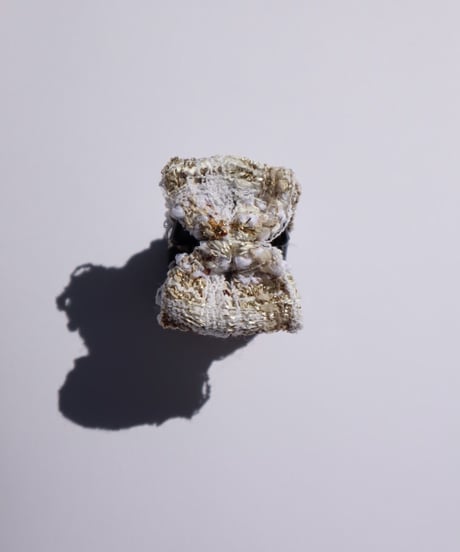 beige×white×gold (mini mini clip)