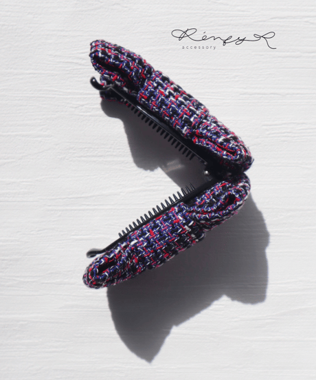 purple×black(banana clip)