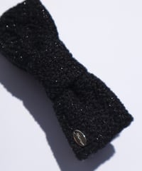 black×laméblack  (smart banana clip)