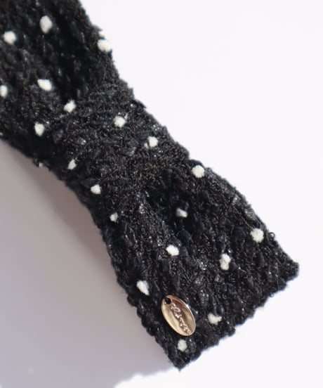 black × white dot(smart banana clip)