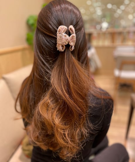 pink×beige(vance clip mini)