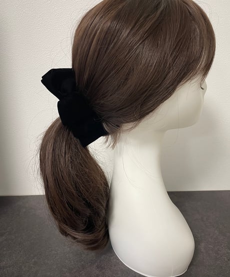 velvet ×stack ribbon(banana clip)