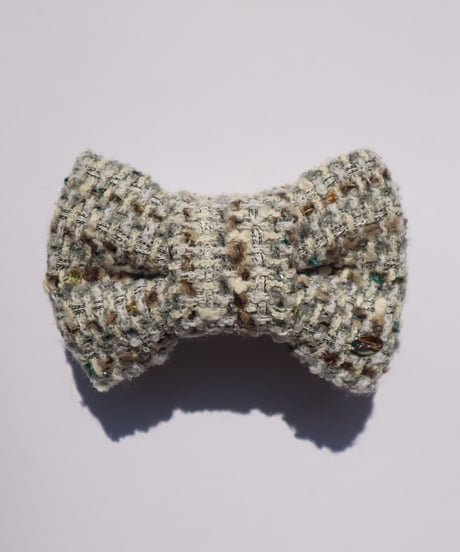 ivory×brown×green(banana clip)