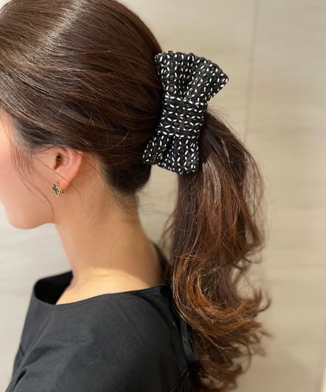 black×white texture(banana clip)