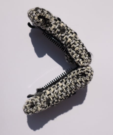 pon pongray×black×ivory(banana clip)