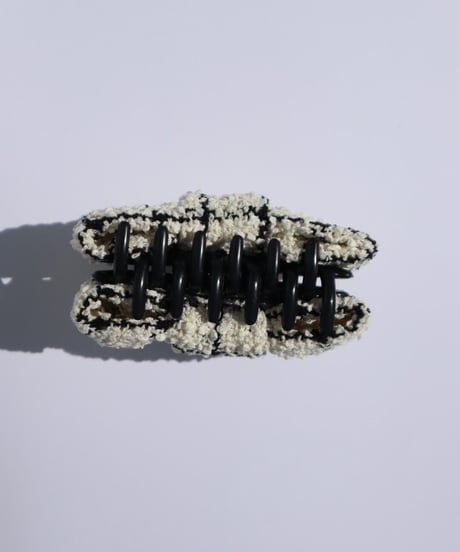 waffle ivory×black(vance clip)