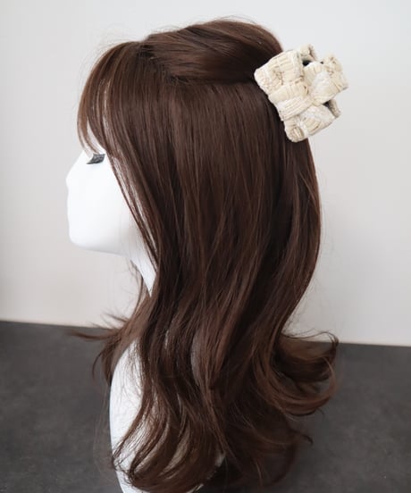 mokomoko beige(vance clip mini)