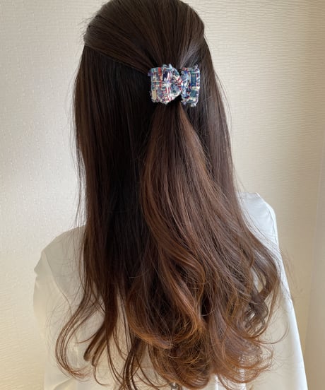 royal blue×mix color(mini mini clip)