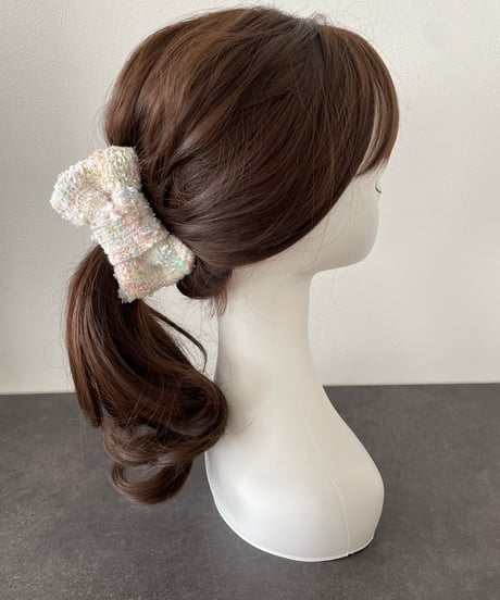 jewel white(banana clip)