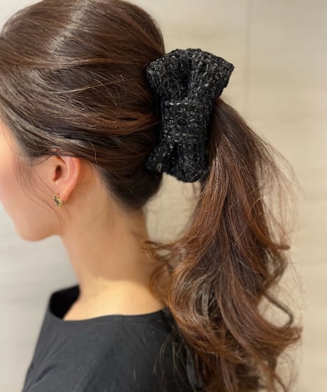 black×Shiny couture(banana clip)