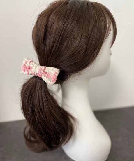 off white×candypink(chouchou)