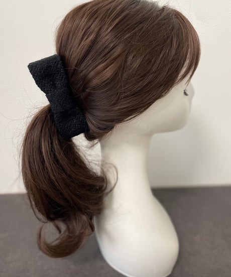 black×laméblack  (smart banana clip)