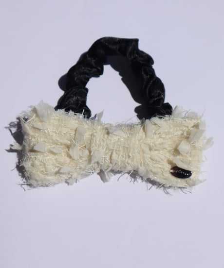 off white×feather(chouchou)