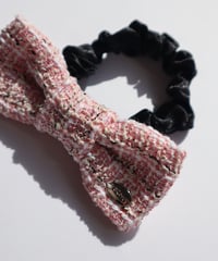 lightpink×black line(chouchou)