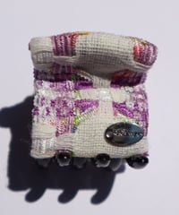purple×white(mini mini clip)
