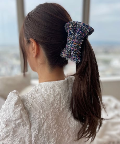 Royal Blue Pink × Multicoloured(banana clip)