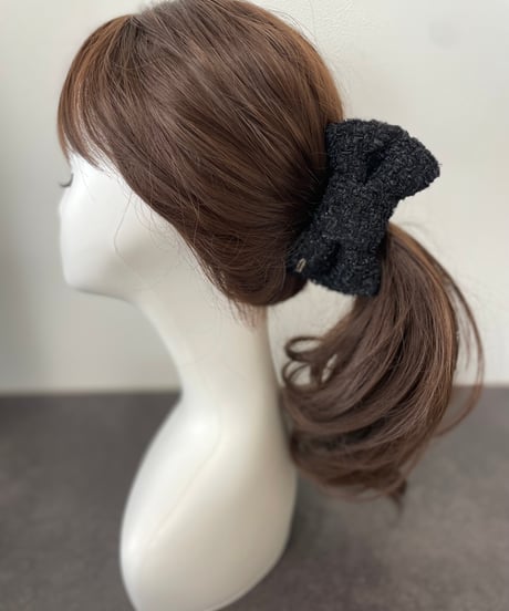 black× lamé russell fringe(banana clip)