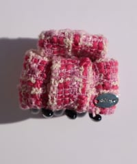 pink×pink(mini mini ribbon clip)
