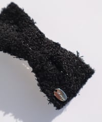 black×linelamé(barrette)