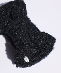 black× lamé russell fringe(banana clip)