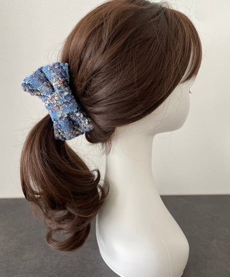 blue×navy×brown(banana clip)