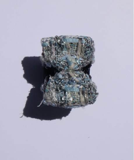 gray×light blue (mini mini clip)