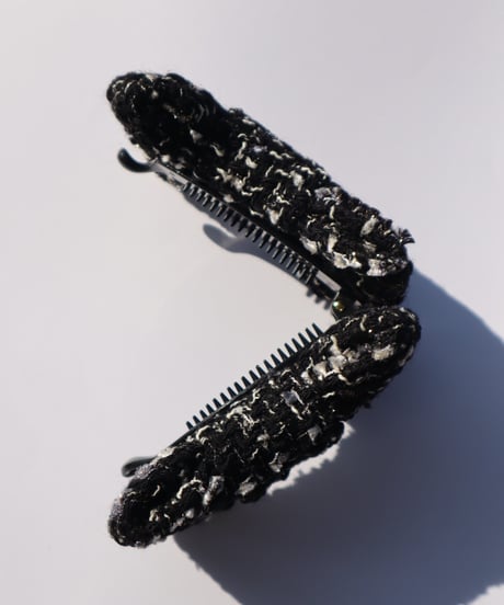 black×mix fringe(banana clip)
