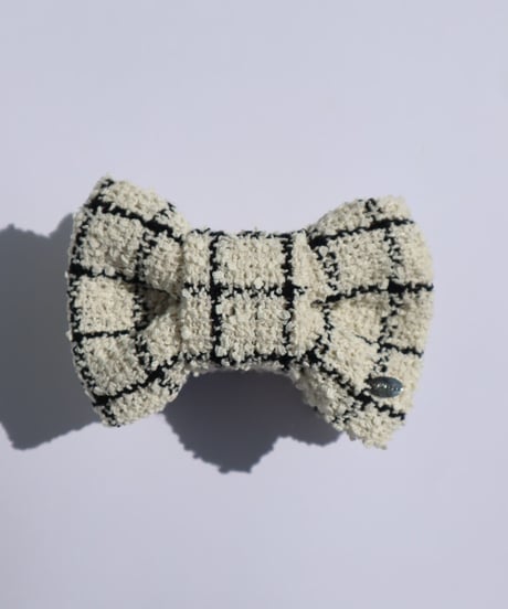 waffle ivory×black(banana clip)