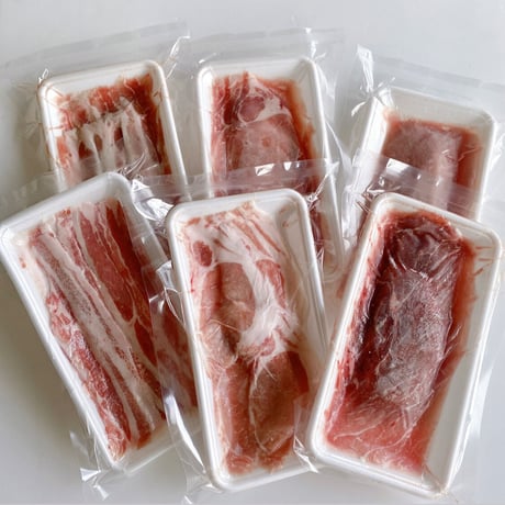 豚しゃぶ食べ比べセット