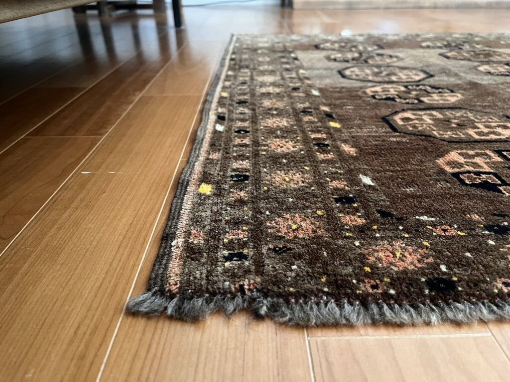 Semi-antique Tribal Rug トルクメン 106 × 86 cm [GLR0...