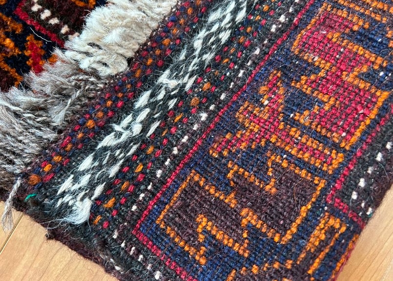 Vintage Tribal Rug バルーチ 55 × 58 cm [GLR0596] |