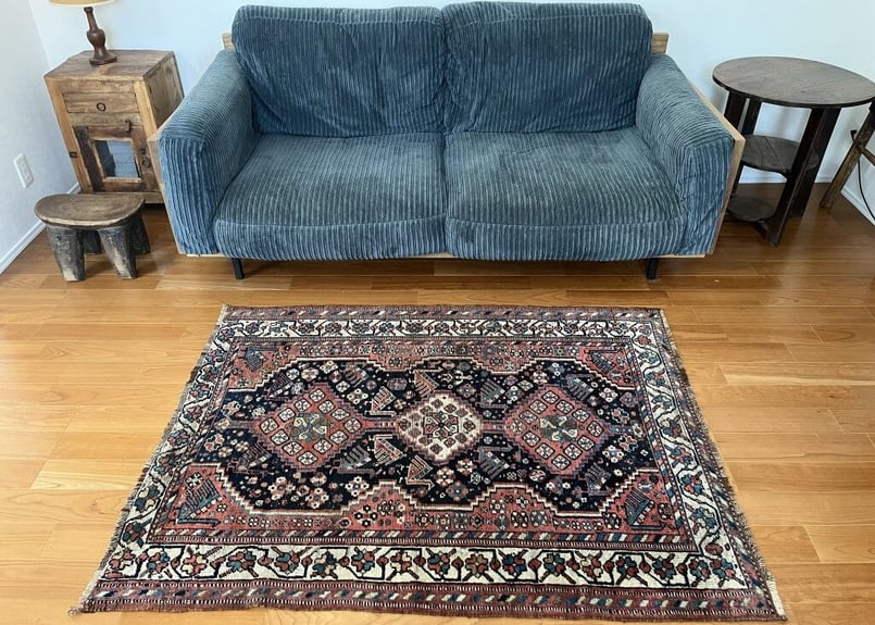 Antique Tribal Rug ハムセ 149 × 114 cm [GLR0482] |...