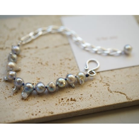 【Happy Box】pearl bracelet set ３