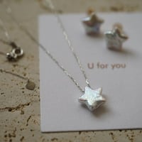 【charm】 PT small star necklace