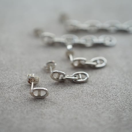 【chain】silver925 marine chain pierce 2