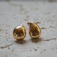 ＜受注オーダー＞one (bubble gold pierce）