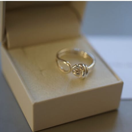 【knot】silver925 knot ring