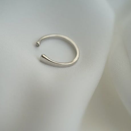 【U for you】Pt900 ripples open ring
