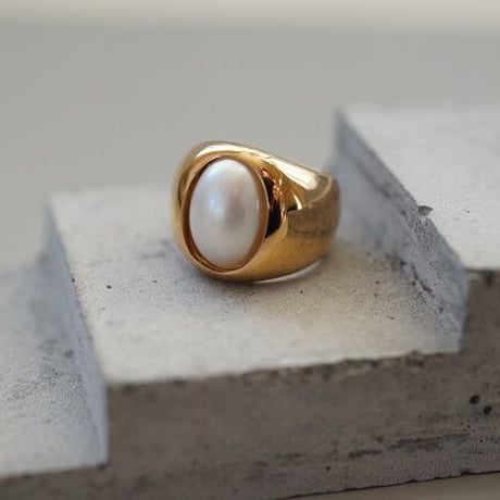 ＜受注オーダー＞one (bubble gold ring）
