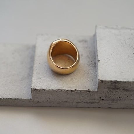 ＜受注オーダー＞one (bubble gold ring）
