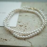 【U for you】18K ベビーパールプリンセスネックレス