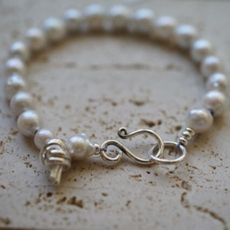 【knot】silver925 knot bracelet  5