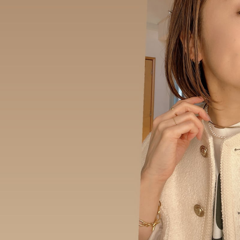 U for you】18K ベビーパールプリンセスネックレス | U for you