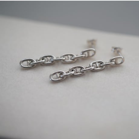 【chain】silver925 marine chain pierce 3