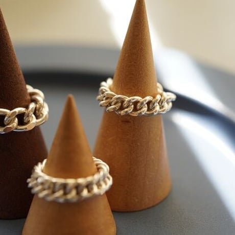 【en 】silver925 chain ring ①