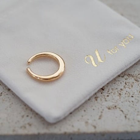 【ripples】18kgp earcuff