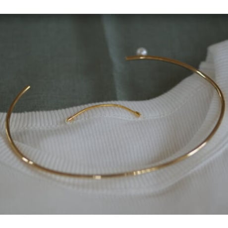 ＜受注オーダー＞one (pearl neckcuff)