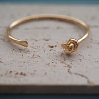 【knot】18kgp knot 2way bangle