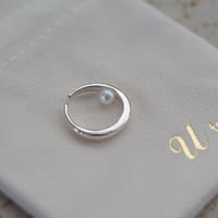 【ripples】silver925 earcuff (pearl)